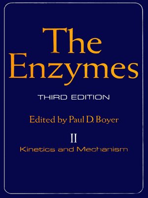 cover image of The Enzymes, Volume II